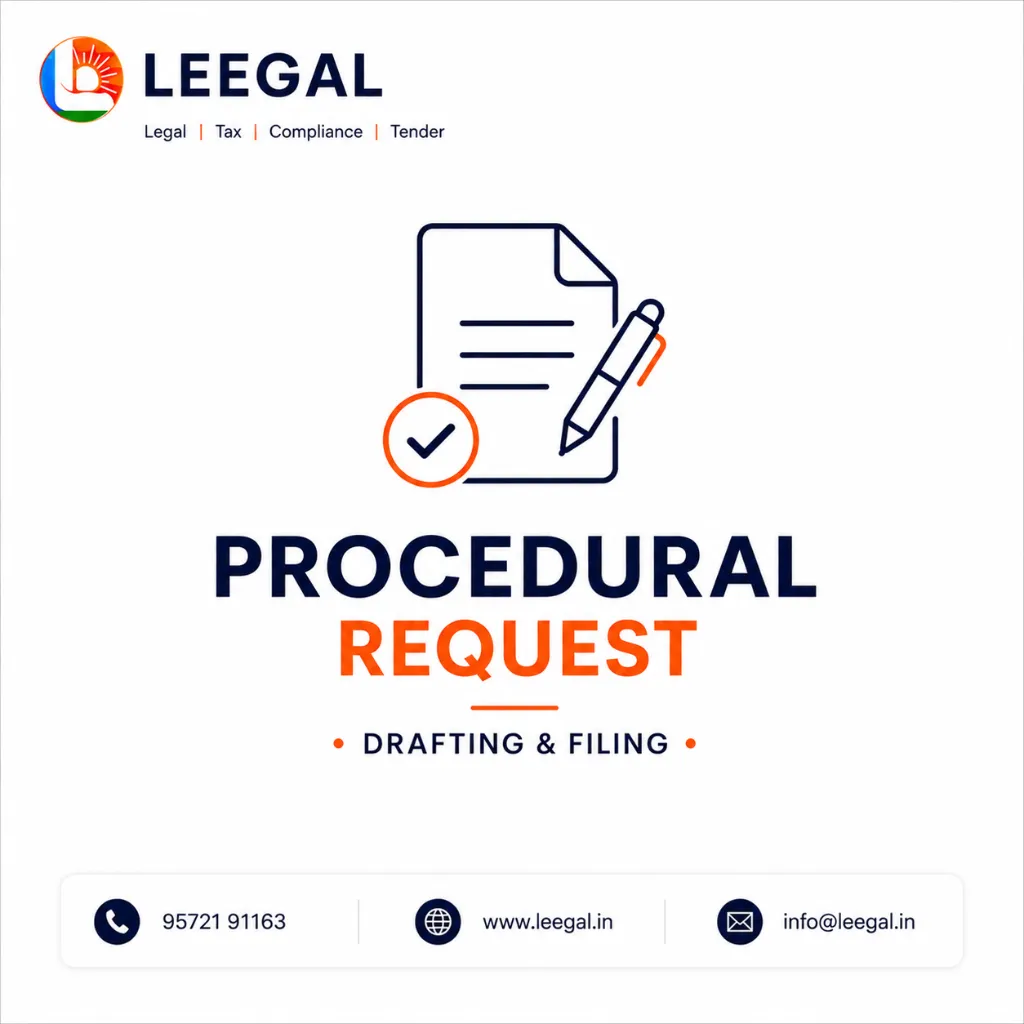 Procedural request - Drafting and Filing.webp